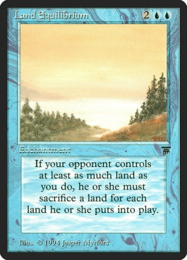 naokuroshop MTG [LEG][064][青][R][EN][Land Equilibrium] NM