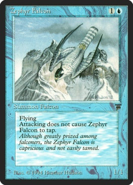 naokuroshop MTG [LEG][086][青][C][EN][Zephyr Falcon] NM