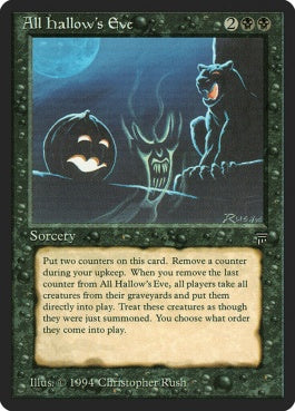 naokuroshop MTG [LEG][088][黒][R][EN][All Hallow's Eve] NM