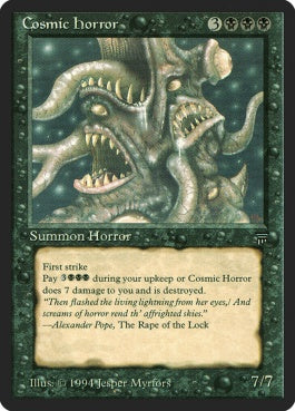 naokuroshop MTG [LEG][092][黒][R][EN][Cosmic Horror] NM