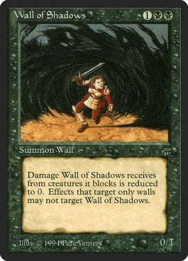 naokuroshop MTG [LEG][128][黒][C][EN][Wall of Shadows] NM