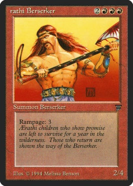 naokuroshop MTG [LEG][131][赤][U][EN][Aerathi Berserker] NM