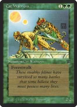 naokuroshop MTG [LEG][177][緑][C][EN][Cat Warriors] NM