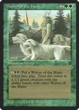 naokuroshop MTG [LEG][194][緑][R][EN][Master of the Hunt] NM