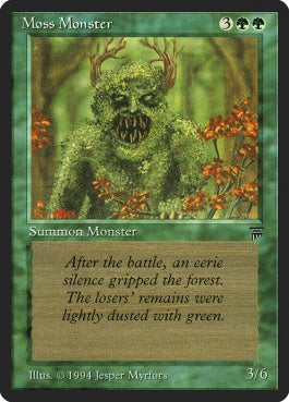 naokuroshop MTG [LEG][195][緑][C][EN][Moss Monster] NM
