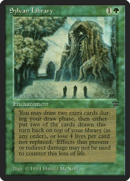 naokuroshop MTG [LEG][207][緑][U][EN][Sylvan Library] NM