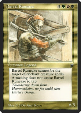 naokuroshop MTG [LEG][222][多][R][EN][Bartel Runeaxe] NM