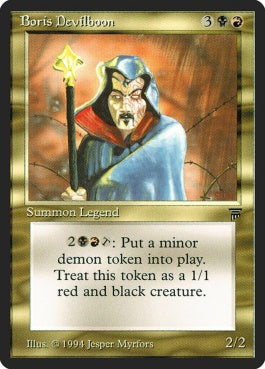 naokuroshop MTG [LEG][223][多][R][EN][Boris Devilboon] NM