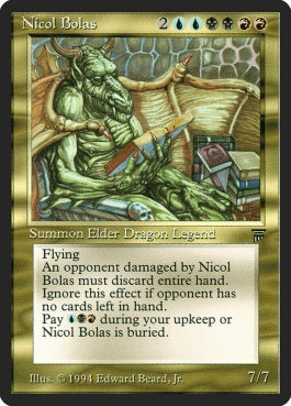 naokuroshop MTG [LEG][246][多][R][EN][Nicol Bolas] NM