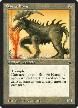 naokuroshop MTG [LEG][276][茶][R][EN][Bronze Horse] NM