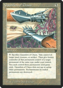 naokuroshop MTG [LEG][278][茶][R][EN][Gauntlets of Chaos] NM