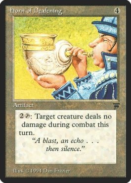 naokuroshop MTG [LEG][280][茶][R][EN][Horn of Deafening] NM