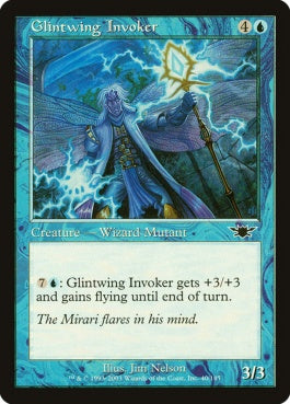 naokuroshop MTG [LGN][040][青][C][EN][きらめく翼の発動者/Glintwing Invoker] NM