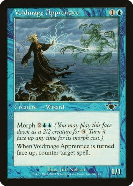 naokuroshop MTG [LGN][054][青][C][JP][虚空魔道士の弟子/Voidmage Apprentice] NM