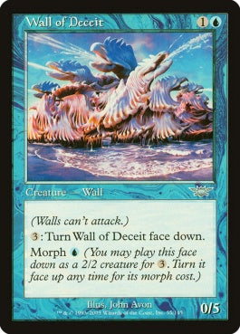 naokuroshop MTG [LGN][055][青][U][EN][詐欺の壁/Wall of Deceit] NM