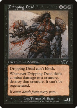 naokuroshop MTG [LGN][067][黒][C][EN][したたる死者/Dripping Dead] NM