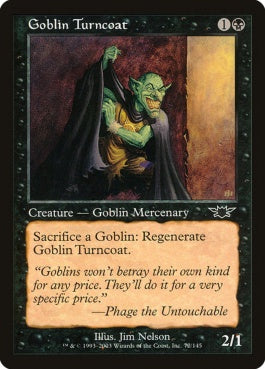 naokuroshop MTG [LGN][072][黒][C][EN][ゴブリンの裏切り者/Goblin Turncoat] NM