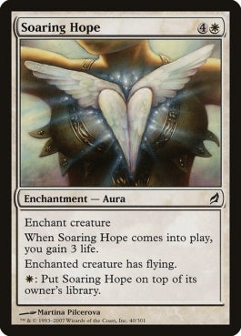 naokuroshop MTG [LRW][040][白][C][EN][飛翔する希望/Soaring Hope] NM