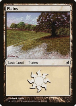 naokuroshop MTG [LRW][283][土地][C][EN][平地/Plains] NM