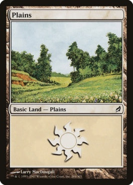 naokuroshop MTG [LRW][284][土地][C][EN][平地/Plains] NM