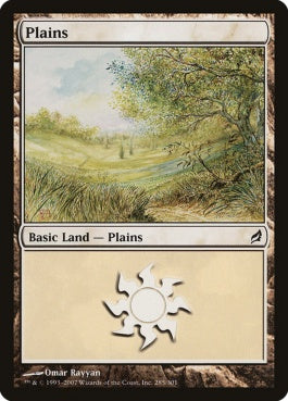 naokuroshop MTG [LRW][285][土地][C][EN][平地/Plains] NM