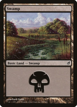 naokuroshop MTG [LRW][290][土地][C][EN][沼/Swamp] NM