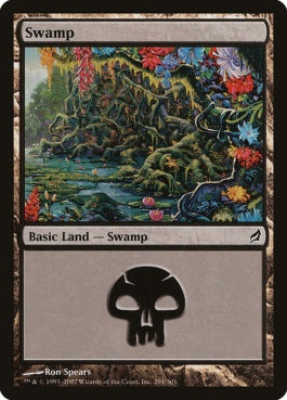 naokuroshop MTG [LRW][291][土地][C][EN][沼/Swamp] NM