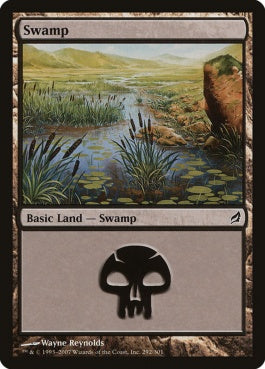 naokuroshop MTG [LRW][292][土地][C][EN][沼/Swamp] NM