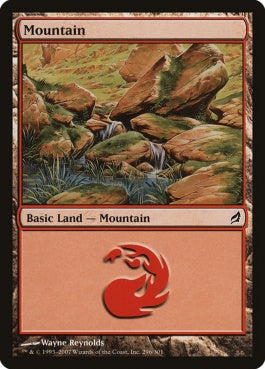 naokuroshop MTG [LRW][296][土地][C][EN][山/Mountain] NM