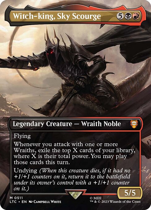 naokuroshop MTG [LTC][0511][多][M][EN][Witch-king, Sky Scourge] NM