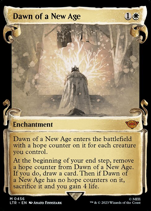 naokuroshop MTG [LTR][0456][白][M][EN][新たなる紀の始まり/Dawn of a New Age] NM