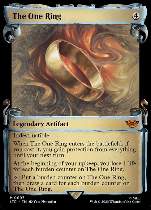 naokuroshop MTG [LTR][0697][茶][M][EN][一つの指輪/The One Ring] NM