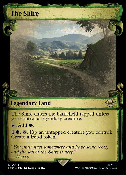 naokuroshop MTG [LTR][0711][土地][R][EN][ホビット庄/The Shire] NM