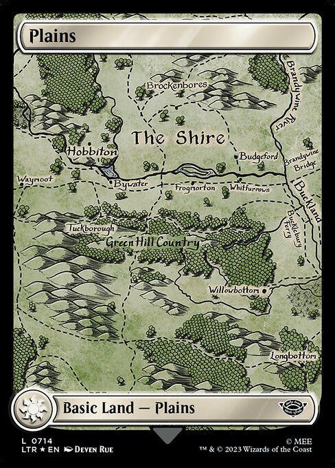 naokuroshop MTG [LTR][0714][土地][C][EN][平地/Plains] NM