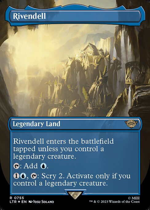 naokuroshop MTG [LTR][0755][土地][R][EN][裂け谷/Rivendell] NM