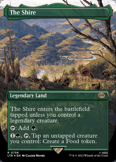 naokuroshop MTG [LTR][0756][土地][R][EN][ホビット庄/The Shire] NM