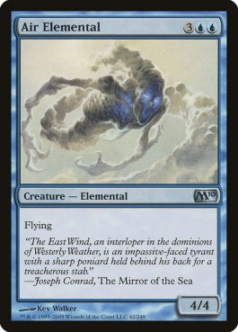 naokuroshop MTG [M10][042][青][U][EN][大気の精霊/Air Elemental] NM