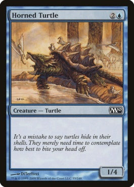 naokuroshop MTG [M10][055][青][C][EN][角海亀/Horned Turtle] NM