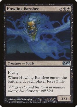 naokuroshop MTG [M10][099][黒][U][EN][吠えたけるバンシー/Howling Banshee] NM