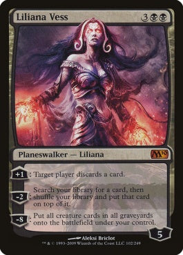 naokuroshop MTG [M10][102][黒][M][EN][リリアナ・ヴェス/Liliana Vess] NM