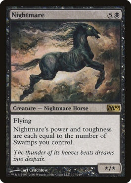 naokuroshop MTG [M10][107][黒][R][EN][夢魔/Nightmare] NM