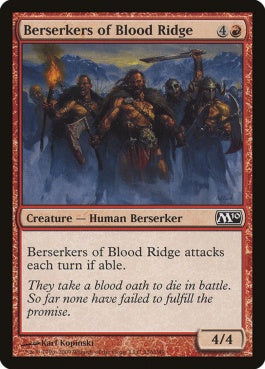 naokuroshop MTG [M10][126][赤][C][EN][血の峠の狂戦士/Berserkers of Blood Ridge] NM