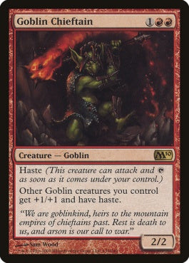 naokuroshop MTG [M10][139][赤][R][EN][ゴブリンの酋長/Goblin Chieftain] NM