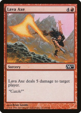 naokuroshop MTG [M10][145][赤][C][EN][溶岩の斧/Lava Axe] NM