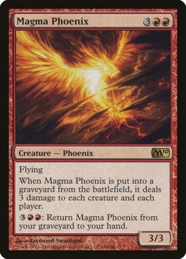 naokuroshop MTG [M10][148][赤][R][EN][マグマのフェニックス/Magma Phoenix] NM