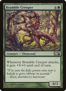 naokuroshop MTG [M10][171][緑][C][EN][棘茨の忍び寄るもの/Bramble Creeper] NM