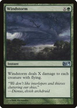 naokuroshop MTG [M10][205][緑][U][EN][暴風/Windstorm] NM