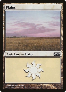 naokuroshop MTG [M10][230][土地][C][EN][平地/Plains] NM