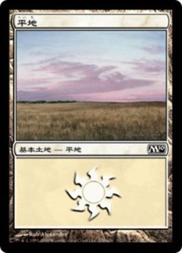 naokuroshop MTG [M10][230][土地][C][JP][平地/Plains] NM