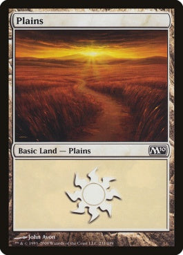 naokuroshop MTG [M10][231][土地][C][EN][平地/Plains] NM